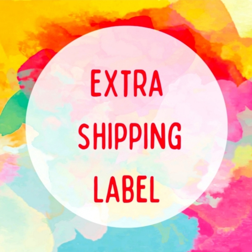 Upgraded shipping label for items over 5 pounds